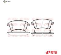 REMSA FRONT DISC BRAKE BRAKE PAD SET 143502 FOR KIA