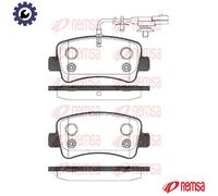 BRAKE PAD SET DISC BRAKE 1439.11 FOR NISSAN NV400/Platform/Chassis/Van/Bus 2.3L