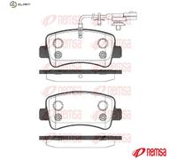 BRAKE PAD SET DISC BRAKE 1439.11 FOR NISSAN NV400/Platform/Chassis/Van/Bus 2.3L