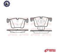 REMSA 1457.00 Brake pad set