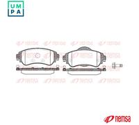 REMSA 1464.08 Brake pad set