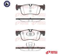 REMSA 1478.10 Brake pad set