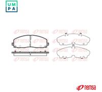 REMSA 1484.04 Brake pad set