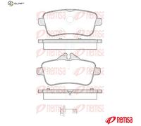 Brake pads Rear Axle 1503.00 REMSA for MERCEDES-BENZ M-CLASS SLK GL-CLASS GLE