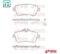 REMSA 1503.10 Brake pad set