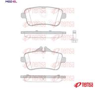 REMSA 1503.10 Brake pad set