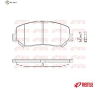 REMSA 1513.02 Brake pad set