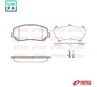 BRAKE PAD SET DISC BRAKE 1513.24 FOR JEEP CHEROKEE/HATCH/MEDIO/SUV EDD 2.4L 6cyl