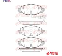 REMSA 1515.01 Brake pad set