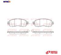 BRAKE PAD SET DISC BRAKE 1517.04 FOR NISSAN VENUCIA QR25 2.5L 4cyl MAXIMA 2.5L