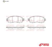 BRAKE PAD SET DISC BRAKE 1517.04 FOR NISSAN VENUCIA QR25 2.5L 4cyl MAXIMA 2.5L