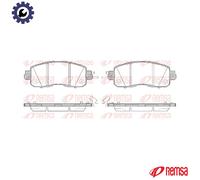 BRAKE PAD SET DISC BRAKE 1517.04 FOR NISSAN VENUCIA QR25 2.5L 4cyl MAXIMA 2.5L