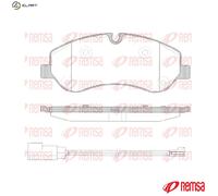 BRAKE PAD SET DISC BRAKE 1520.02 FOR FORD TRANSIT/V363/Bus/Platform/Chassis 2.0L