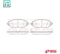 REMSA 1537.02 Brake pad set