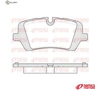 Brake pads Rear Axle 1541.00 REMSA for LAND ROVER RANGE ROVER IV DISCOVERY V