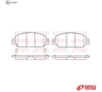 REMSA 1548.02 Brake pad set