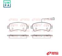BRAKE PAD SET DISC BRAKE 1588.02 FOR PEUGEOT MANAGER/Platform/Chassis/Van/Bus