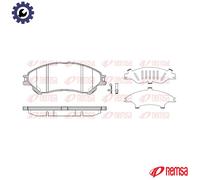 REMSA 1589.02 Brake pad set
