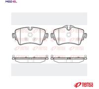 REMSA 1599.08 Brake pad set