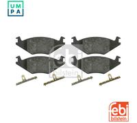 Febi Bilstein 16011 Disc Brake Brake Pad Set Fits VW Golf 1.0 1.3 1.3 Cat 1.6 D