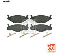 Brake pads Front Axle 16012 FEBI BILSTEIN for VW SEAT