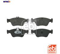 Brake pads Front Axle 16027 FEBI BILSTEIN for MERCEDES-BENZ C-CLASS E-CLASS SLK
