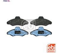 Ferdinand Bilstein Front Brake Pads Set - Fits Ford Escort 92-00 - Febi 16038/7075049