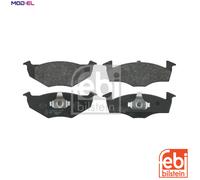 Brake Pads Set fits SEAT AROSA 6H 1.4 Front 97 to 04 With ABS 6N0698151 Febi New