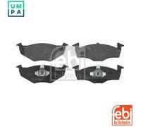Brake Pads Set fits VW POLO 6N2, Mk3 1.9D Front 94 to 01 6N0698151 6N0698151C