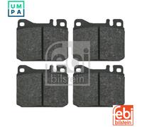 Brake pads Front Axle 16045 FEBI BILSTEIN for MERCEDES-BENZ 123 Saloon S-CLASS