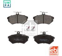 Brake Pads Set fits VW VENTO 1H2 Front 1.6 1.8 2.0 1.9D 91 to 98 JZW698151F Febi