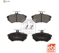 Brake Pads Set fits VW VENTO 1H2 Front 1.6 1.8 2.0 1.9D 91 to 98 JZW698151F Febi