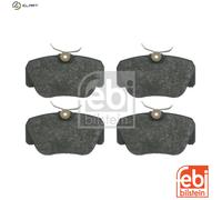 febi bilstein 16061 Brake Pad Set, 1 unit