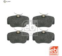 febi bilstein 16061 Brake Pad Set, 1 unit