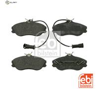 FEBI BILSTEIN Brake Pad Set 16062 – Front Axle – for Audi 100/200 C3 Saloon/Avant