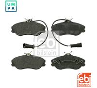 FEBI BILSTEIN Brake Pad Set 16062 – Front Axle – for Audi 100/200 C3 Saloon/Avant