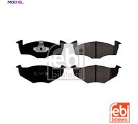 Febi Bilstein Brake Pad Set 16072 Front Axle - Fits VW, SEAT - Single Set