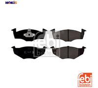 Brake Pad set 16072 by Febi Bilstein Front Axle - Single set