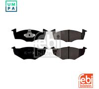 BRAKE PAD SET DISC BRAKE 16072 FOR VW GOLF/Mk/III/Van FLIGHT/CLASSIC JETTA 1.9L