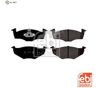 Febi Bilstein Brake Pad Set 16072 Front Axle - Fits VW, SEAT - Single Set