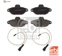 Brake pads Front Axle 16084 FEBI BILSTEIN for FIAT FORD