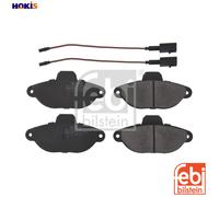 Brake pads Front Axle 16084 FEBI BILSTEIN for FIAT FORD