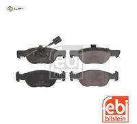 Brake Pad set 16089 by Febi Bilstein Front Axle - Single set