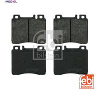 Brake pads Front Axle 16096 FEBI BILSTEIN for MERCEDES-BENZ S-CLASS