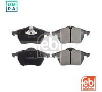 FEBI BILSTEIN Brake Pad Set 16107 – Front Axle for VAUXHALL VECTRA B 1995-2001 – 12759808