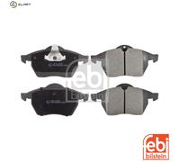 Brake Pads Set fits VAUXHALL VECTRA B Front 95 to 01 009195146 12759808 1605036