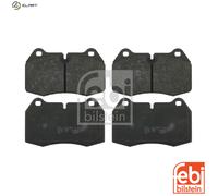 FEBI BILSTEIN Brake Pad Set 16109 - Front - Fits BMW E38 & E71 - Part 34111162210