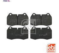 FEBI BILSTEIN Brake Pad Set 16109 - Front - Fits BMW E38 & E71 - Part 34111162210