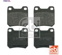 Ferdinand Bilstein Brake Pads Set - Rear for Vauxhall Omega B 3.0 X30XE 1994-2000 (16133)