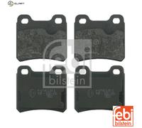 Brake pads Rear Axle 16135 FEBI BILSTEIN for OPEL SAAB